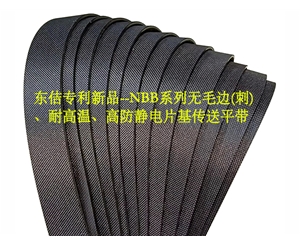 NBB系列無毛邊高防靜電平帶